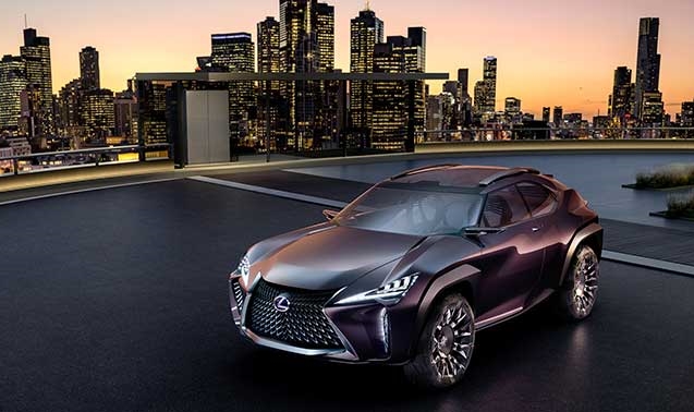 Lexus UX Concept с покрышками Goodyear Urban CrossOver